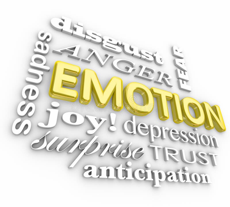 Tristeza Joy Surprise Anger Depression da vasta gama da emoção ilustração royalty free Tristeza Joy Surprise Anger Depression da vasta gama da emoção ilustração royalty free