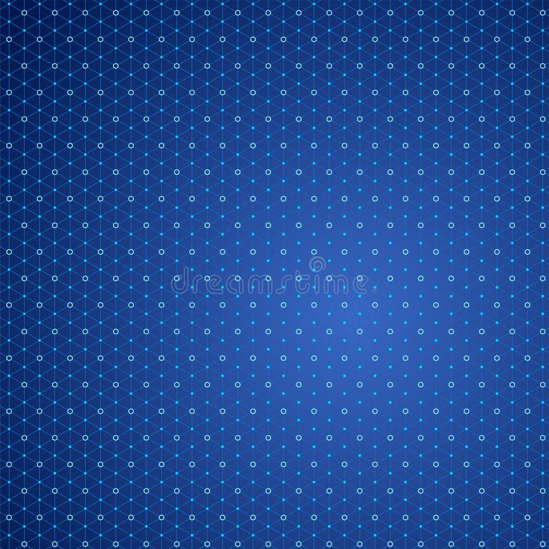 Triunghi geometric modern vector cyan și fond geometric abstract albastru royalty free illustration