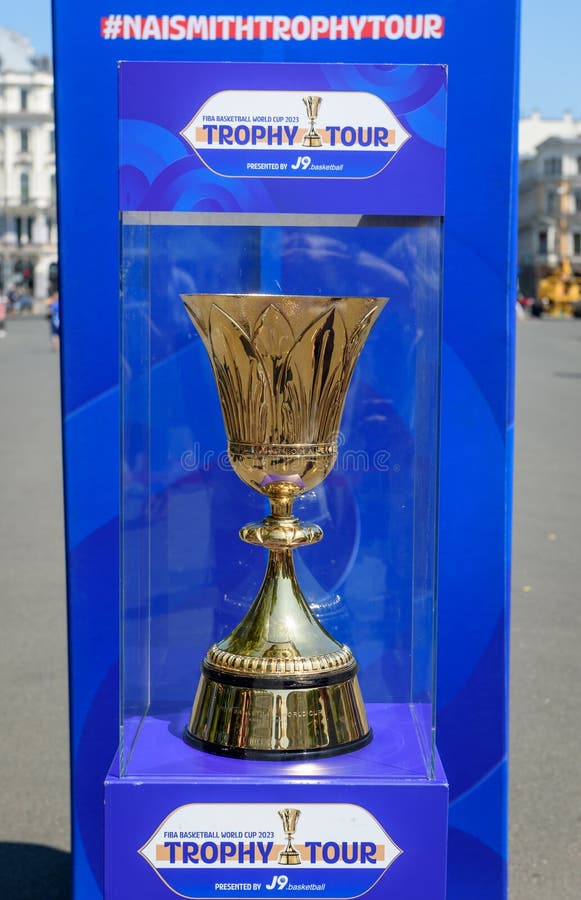 Troféu Do Mundo Do Basquete Fiba 2023 Fotografia Editorial - Ilustração de  conceito, esportes: 276512352