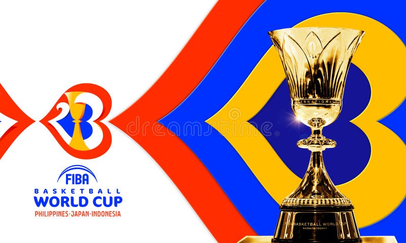 Troféu Do Mundo Do Basquete Fiba 2023 Fotografia Editorial - Ilustração de  conceito, esportes: 276512352