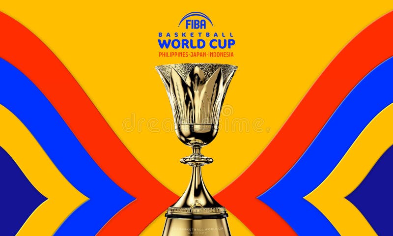 Troféu Do Mundo Do Basquete Fiba 2023 Foto de Stock Editorial - Ilustração  de basquete, liga: 276522648