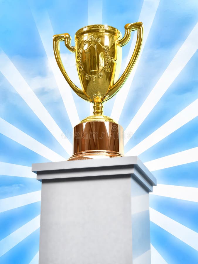 Trofee stock illustratie