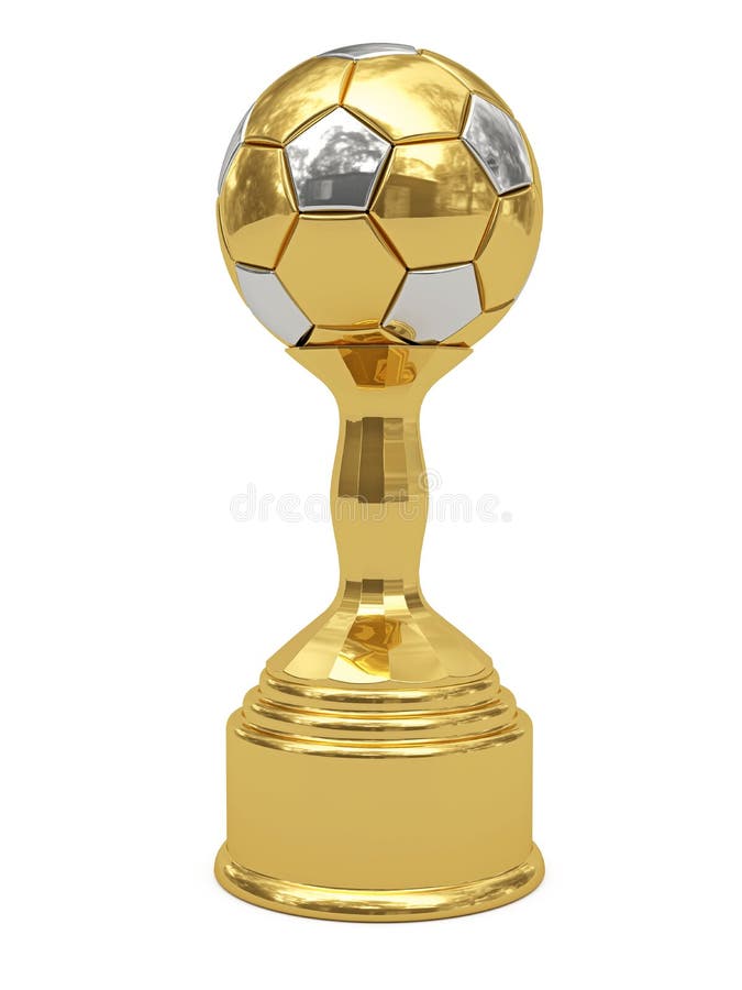 Balón De Oro, Trofeo De Los Ganadores De Fútbol Stock de ilustración -  Ilustración de campeonato, rinda: 164520838