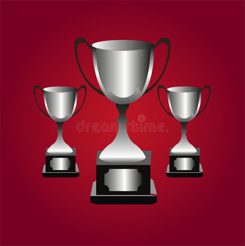 Trofeum tło ilustracji