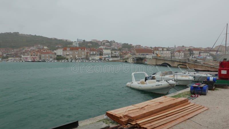 Trogir , een oude stad in dalmatia kroatië