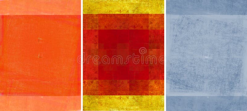 Trois belles textures de fond photos stock Trois belles textures de fond photos stock