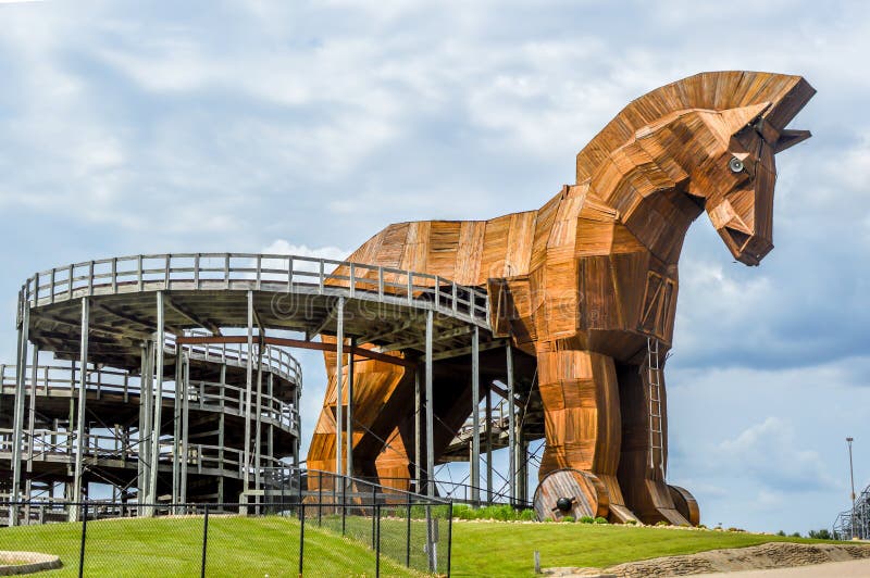 Cavalo de troia foto de stock. Imagem de fêmus, ulisses - 203319660