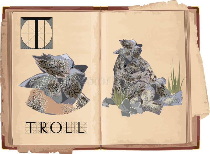 troll ilustração stock troll ilustração stock