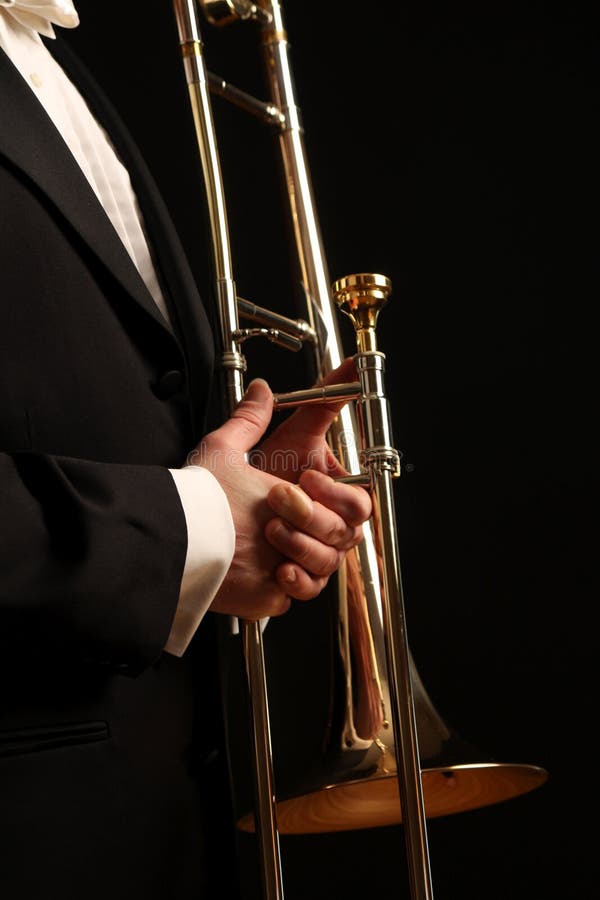 Trombone royalty free stock images