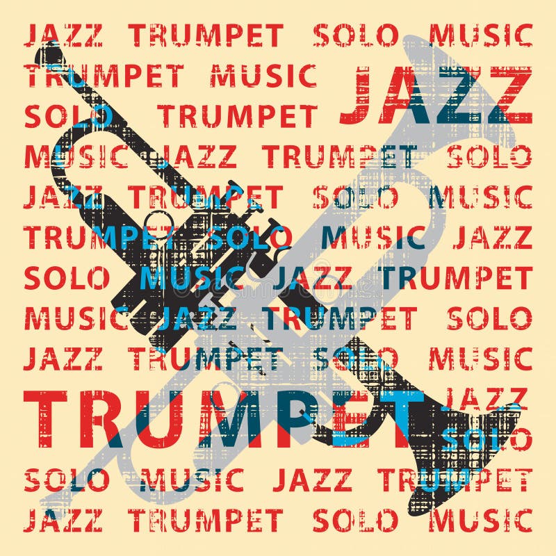 Trompette de jazz illustration de vecteur Trompette de jazz illustration de vecteur