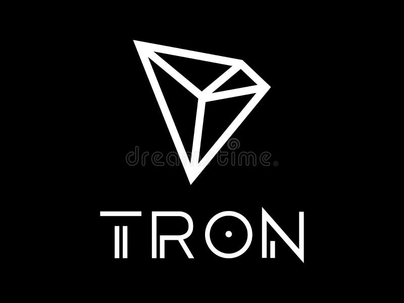 Tron TRX Cryptocurrency Icon Stock Illustration - Illustration of scalable,  icon: 136630360