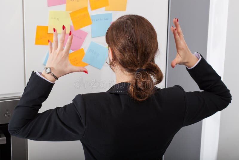 Trop à gérer photographie stock libre de droits