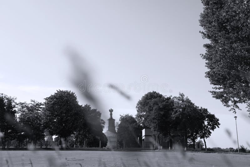 Tropaeum Traiani, Ρουμανία στοκ φωτογραφίες