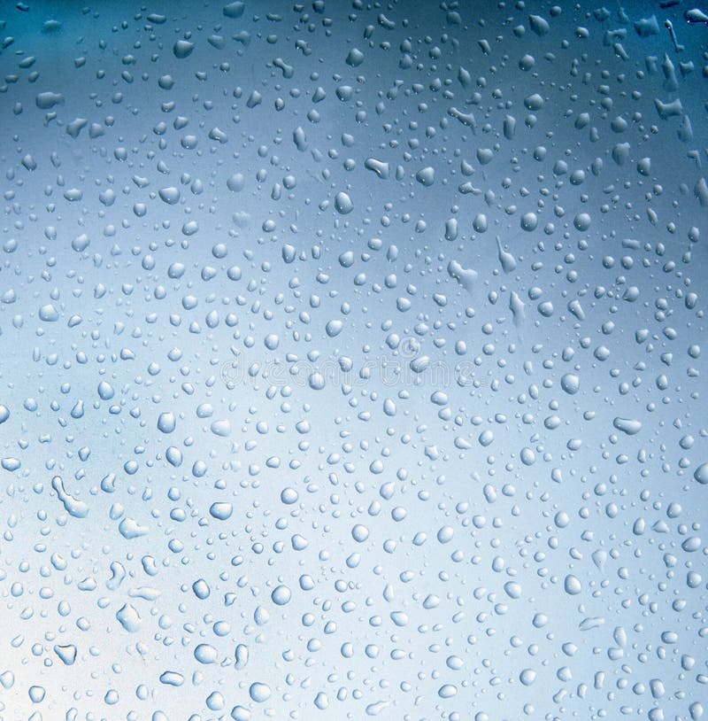 Tropfen des Wassers auf Glas stockfoto Tropfen des Wassers auf Glas stockfoto