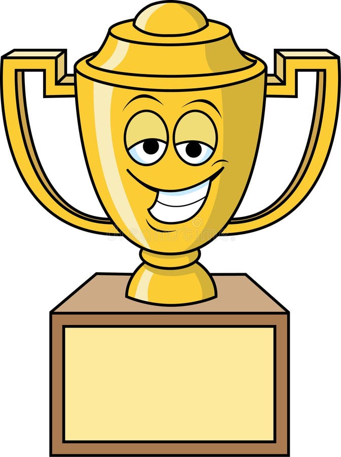 Trophy Cup vector illustration