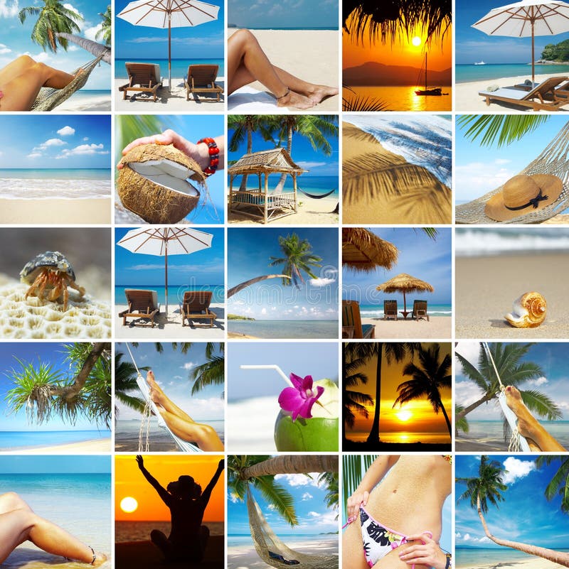 Tropic collage