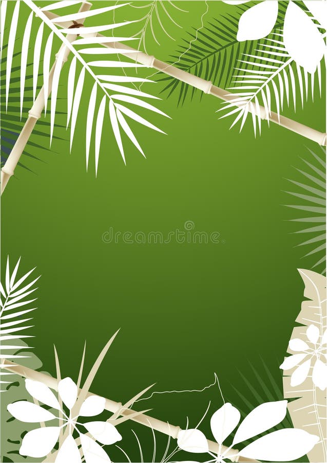 Tropical Background vector illustration