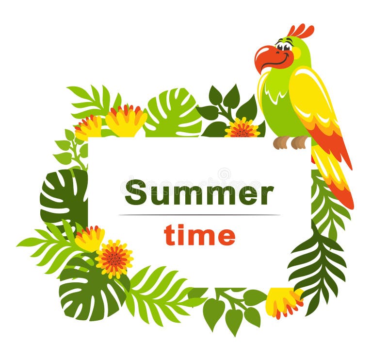 Tropical Summer Birds Toucan Parrot Exotic Flower Garden House Yard Flag 