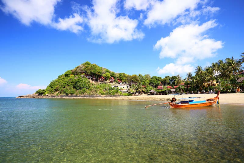 Tropical beach, Andaman Sea, koh Lanta