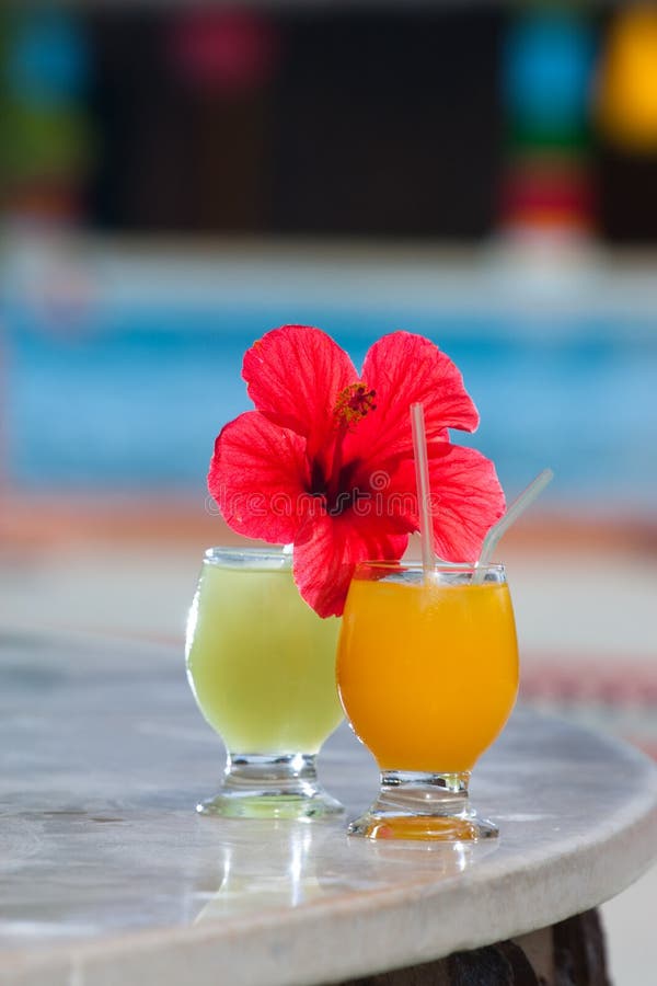 Tropical cocktails