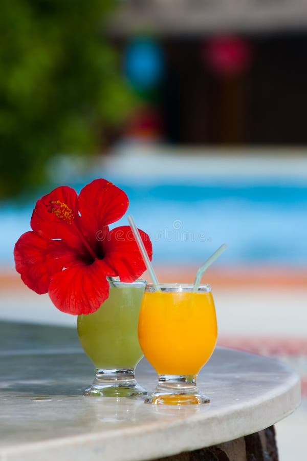 Tropical cocktails