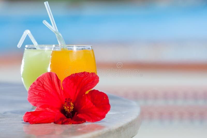 Tropical cocktails