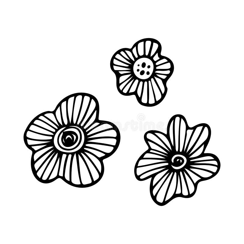 Tropical Flower Silhouette Stock Illustrations – 57,672 Tropical