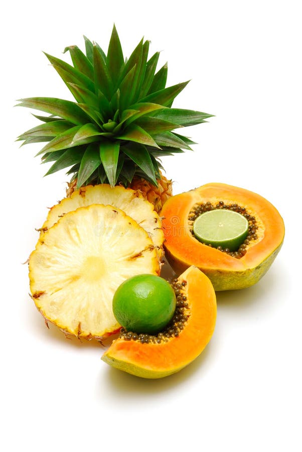 Tropical fruit isolated