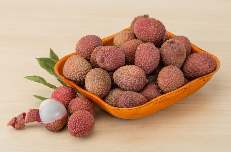 Tropical fruit lychee stock image. Image of litchi 51383541