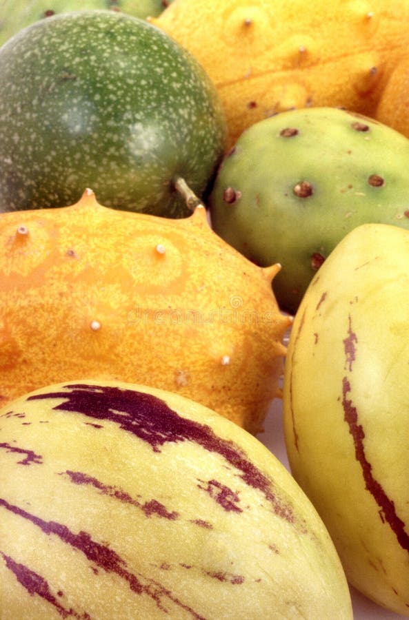 Tropical fruits and vegetables