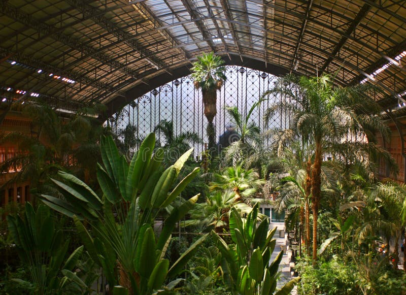 Tropical Green House stock images