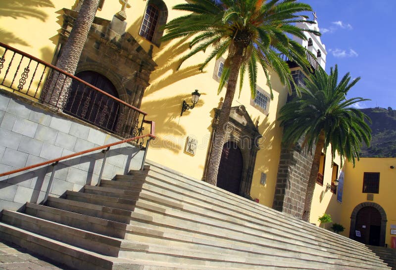 Tropical, spanish church