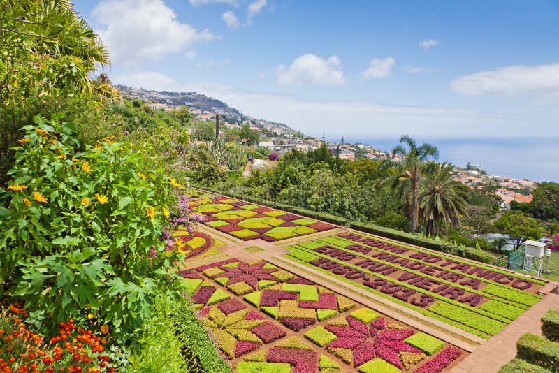 Tropischer Botanischer Garten In Funchal, Madeira-Insel, Portugal