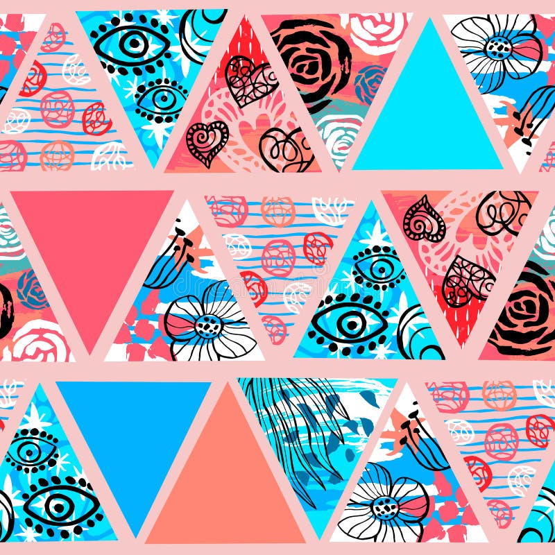 Tropisk sömlös modell för afrikansk batik Abstrakt sommardecorat stock illustrationer Tropisk sömlös modell för afrikansk batik Abstrakt sommardecorat stock illustrationer