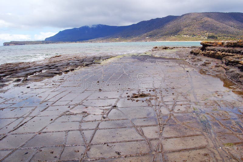 Trottoir Tessellated image stock Trottoir Tessellated image stock