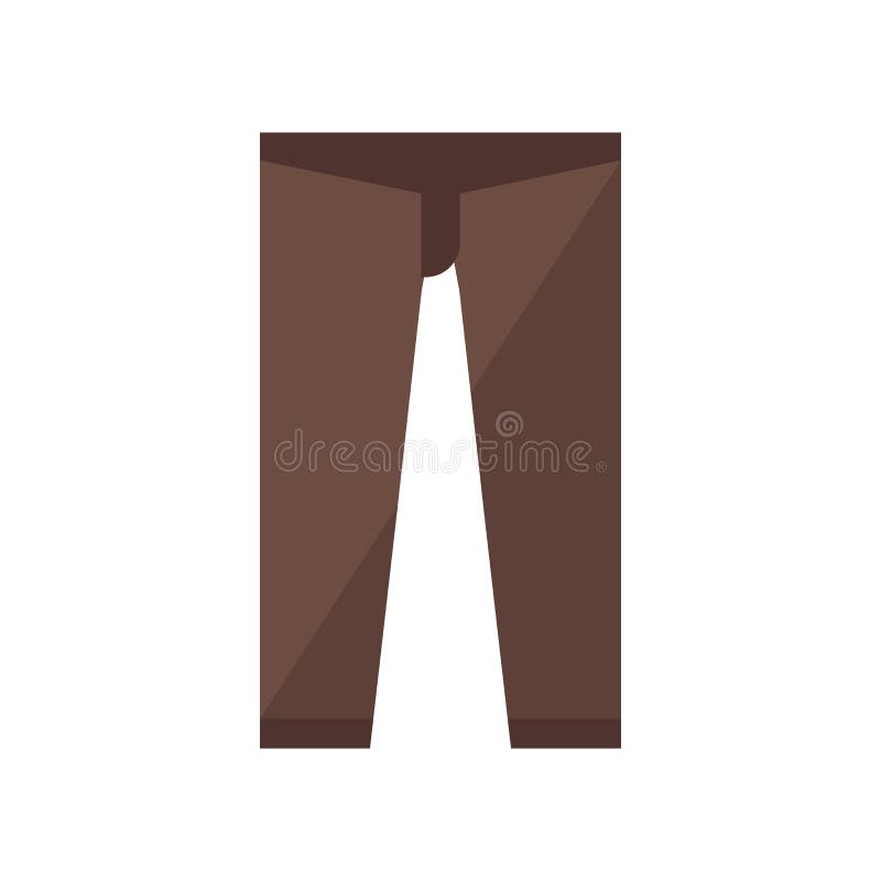 Trousers Icon Vector Sign and Symbol Isolated on White Background ...
