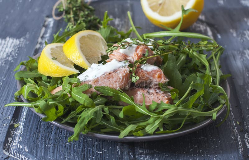 Trout Fillet Cooked in a Sousvide Bag. Stock Image Image of food