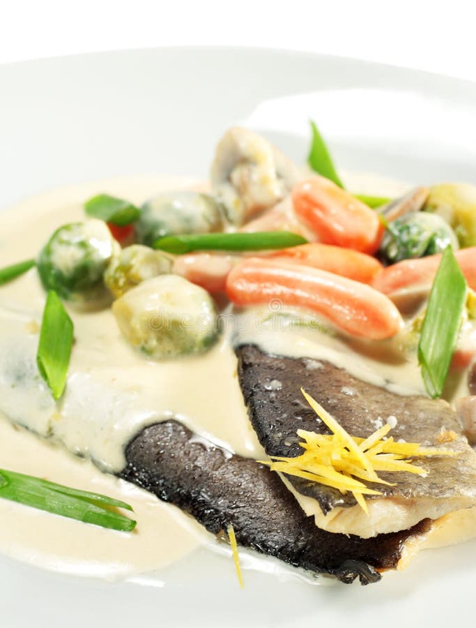 Trout Fillet with Vegetable