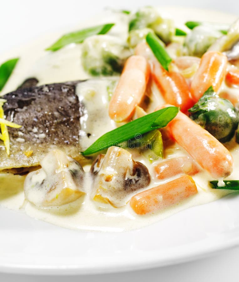 Trout Fillet with Vegetable