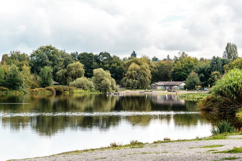 Trout Lake Park in Vancouver, Canada Stock Image Image of office