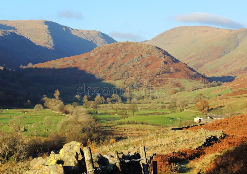The Troutbeck Valley. stock image. Image of tourism, district 46795673