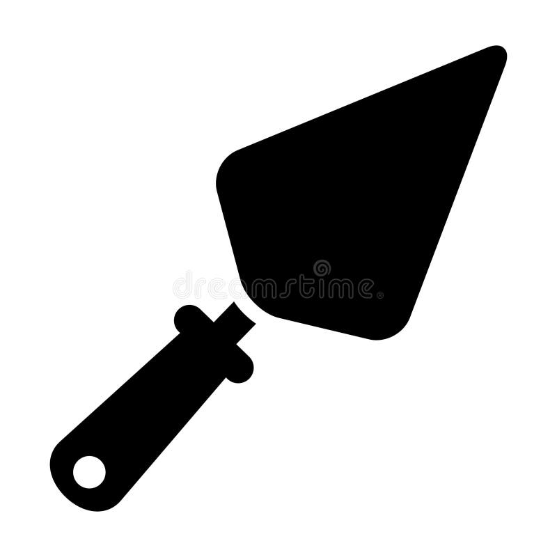 Trowel Icon stock illustration