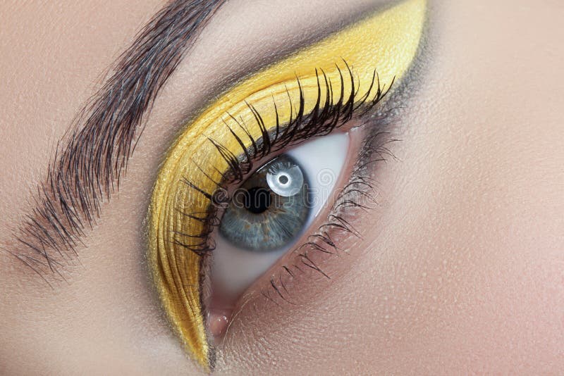 Trucco molto piacevole fotografie stock Trucco molto piacevole fotografie stock