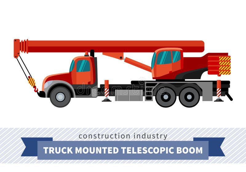 Boom Truck Stock Illustrations 653 Boom Truck Stock Illustrations