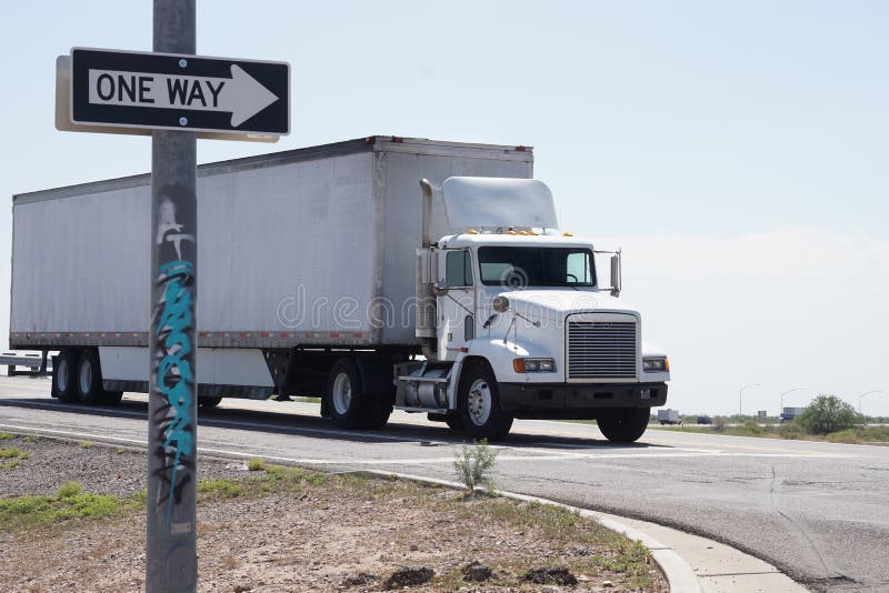 Heavy Goods Truck Loading at Warehouse Stock Photo Image of travel