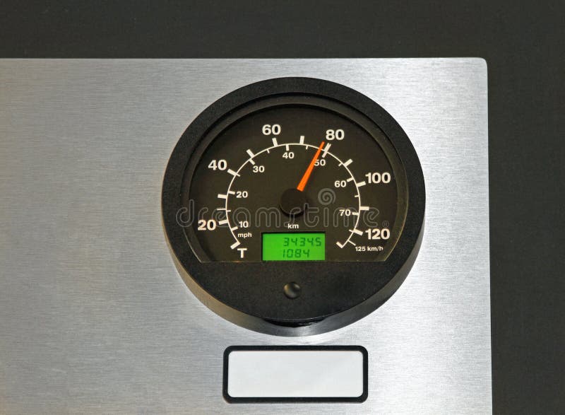 Truck Speedometer stock photo. Image of metering, kilometres 2741680