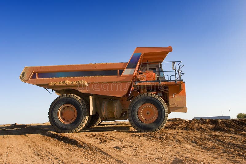 Truck μεταλλείας στοκ εικόνα
