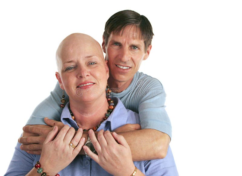 Milující pár čelí její rakoviny prsu dohromady.