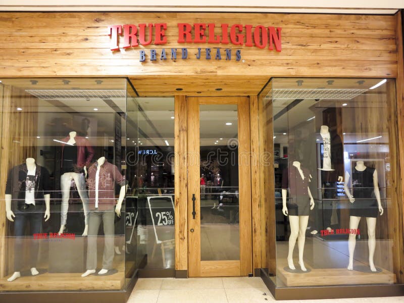 True Religion Brand Jeans Store Editorial Image - Image of exterior,  business: 138395835