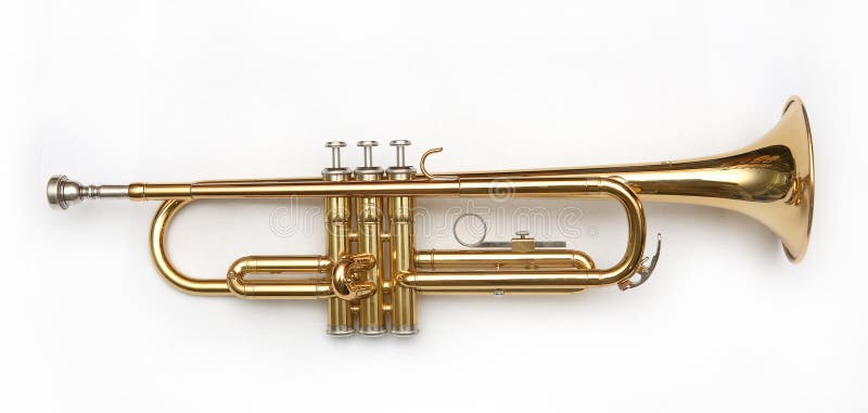 Trumpet royalty free stock photo